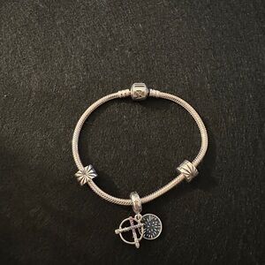 Pandora Bracelet and Star Wars Charm
